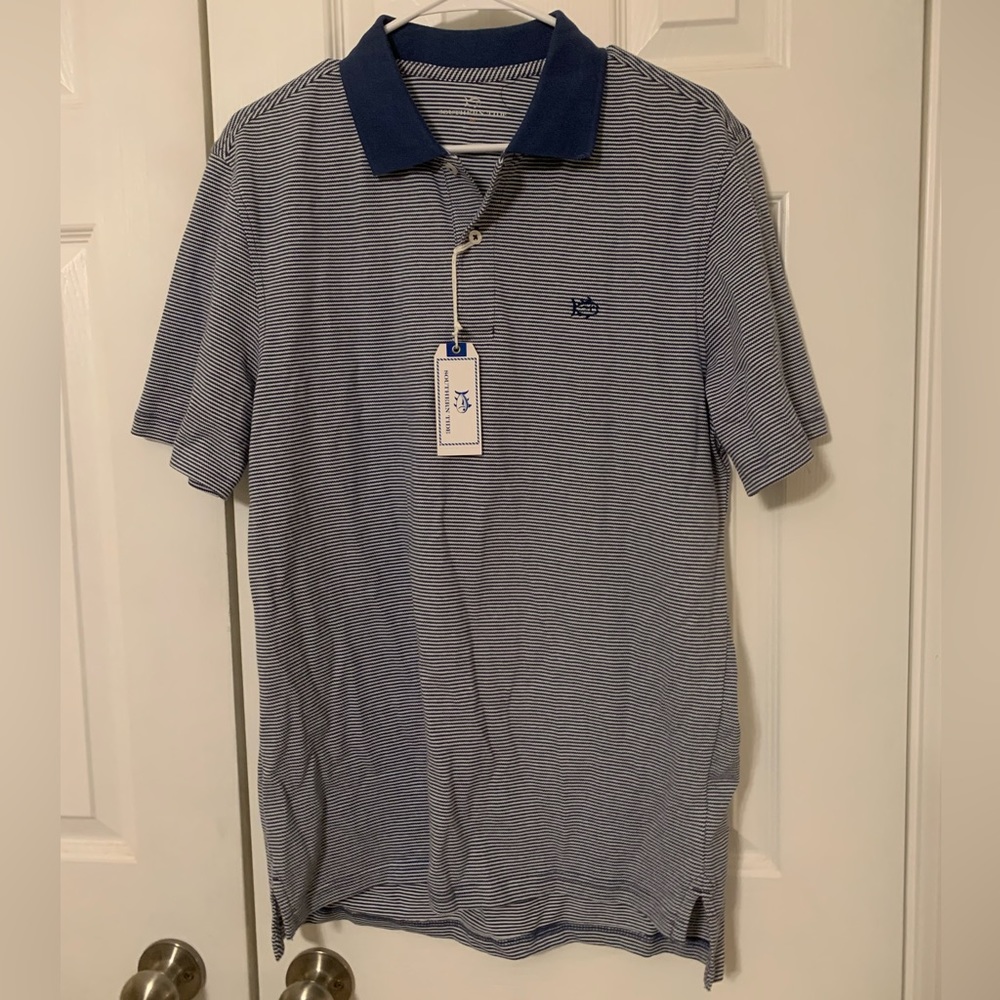NWT Southern Tide men’s collared polo button shirt